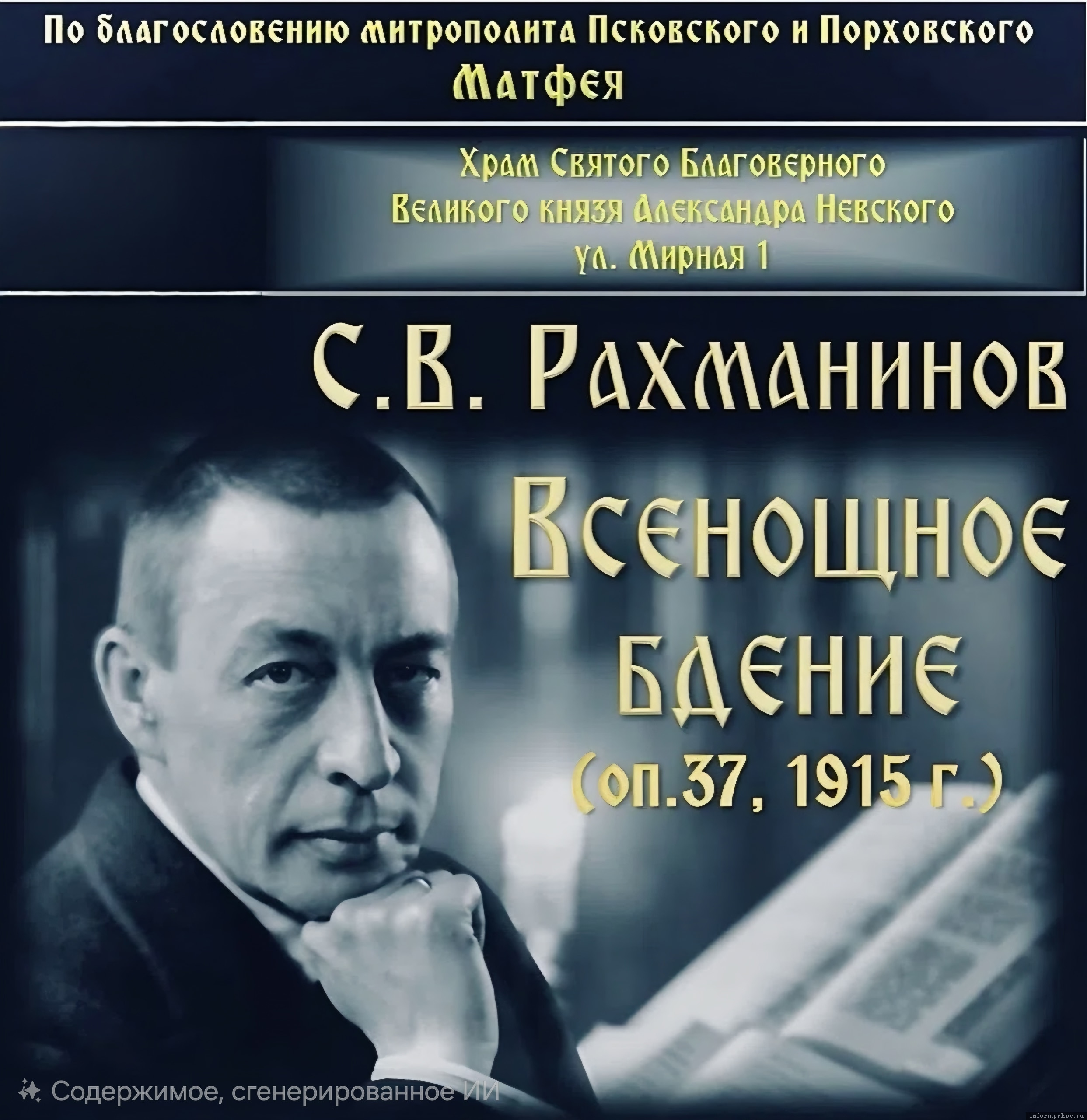 Изображение из группы «Храм св. блаженной Ксении Петербургской Псков» в соцсети «ВКонтакте»