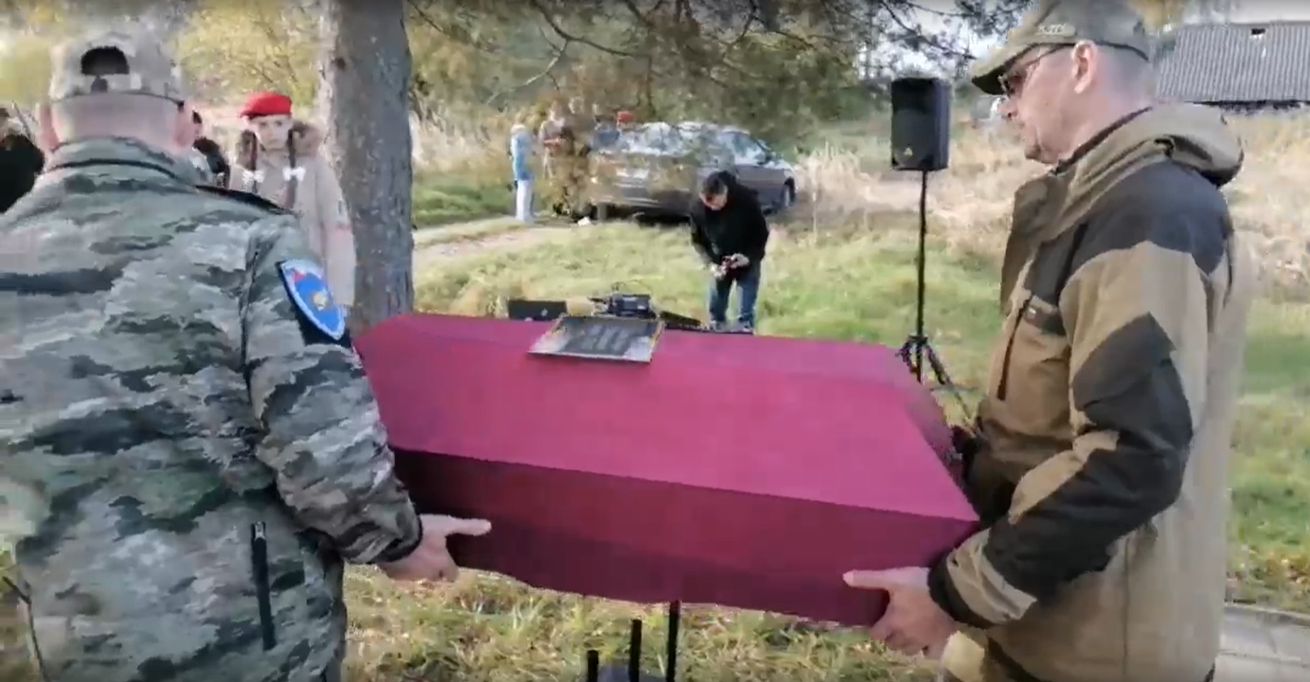 Скриншот видео в группе газеты «Псковская провинция» в соцсети «ВКонтакте»