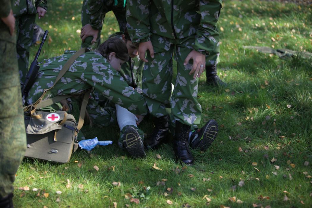 В Печорском районе состоялся слёт юных друзей пограничников