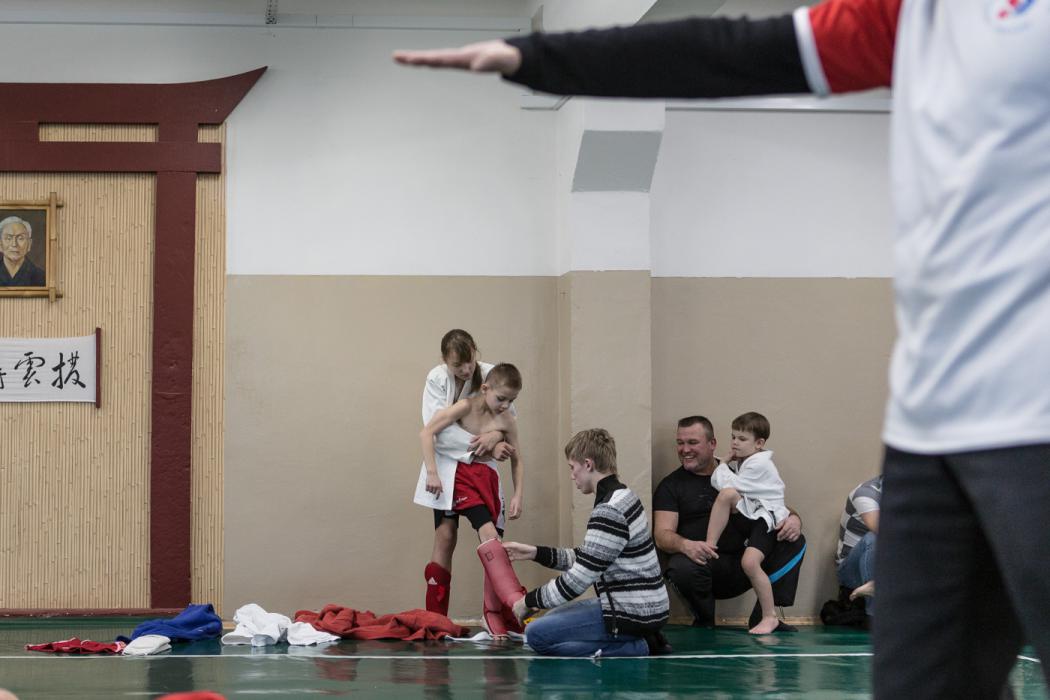 Первенство Пскова по боевому самбо в клубе «Искра» 