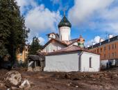 Завершение реставрации храма Преподобного Сергия Радонежского с Залужья