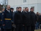 Открытие памятник «Разведчикам всех поколений» на территории воинской части в Промежицах 