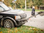 ДТП на перекрестке Коммунальной и Петровской