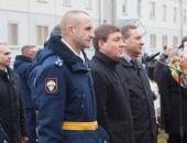 Открытие памятник «Разведчикам всех поколений» на территории воинской части в Промежицах 