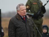 Открытие памятника Советскому солдату на 'Линии Сталина'