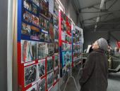 Открытие памятника Советскому солдату на 'Линии Сталина'