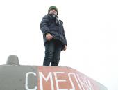Открытие памятника Советскому солдату на 'Линии Сталина'