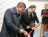 Открытие лесозавода «Судома» в Дедовичском районе