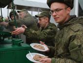 Открытие памятника Советскому солдату на 'Линии Сталина'