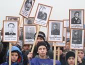 Открытие памятника Советскому солдату на 'Линии Сталина'