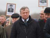 Открытие памятника Советскому солдату на 'Линии Сталина'