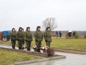 Открытие памятника Советскому солдату на 'Линии Сталина'