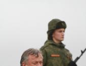 Открытие памятника Советскому солдату на 'Линии Сталина'