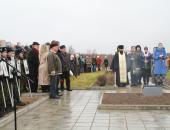 Открытие памятника Советскому солдату на 'Линии Сталина'