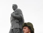 Открытие памятника Советскому солдату на 'Линии Сталина'