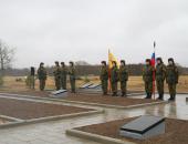 Открытие памятника Советскому солдату на 'Линии Сталина'