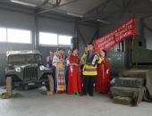 Открытие памятника Советскому солдату на 'Линии Сталина'