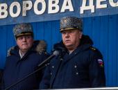 Шаманов поздравил зенитно-ракетный полк 76-й дивизии с присвоением наименования «гвардейский»