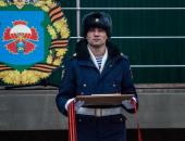 Шаманов поздравил зенитно-ракетный полк 76-й дивизии с присвоением наименования «гвардейский»
