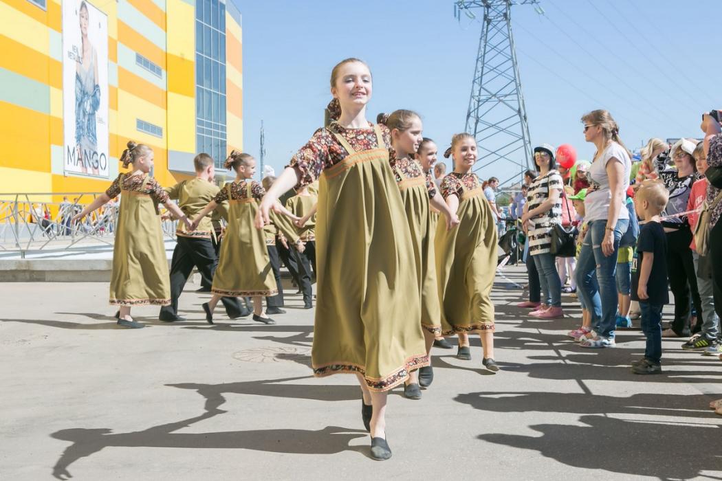Праздник у ТРК «Акваполис», посвященный Дню Победы