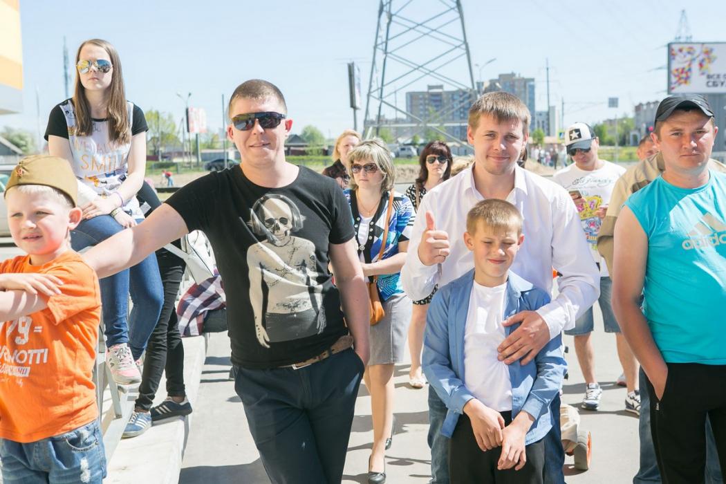 Праздник у ТРК «Акваполис», посвященный Дню Победы