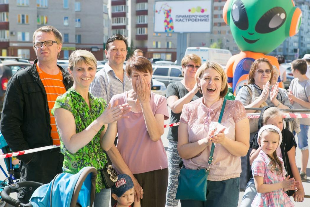 Праздник у ТРК «Акваполис», посвященный Дню Победы