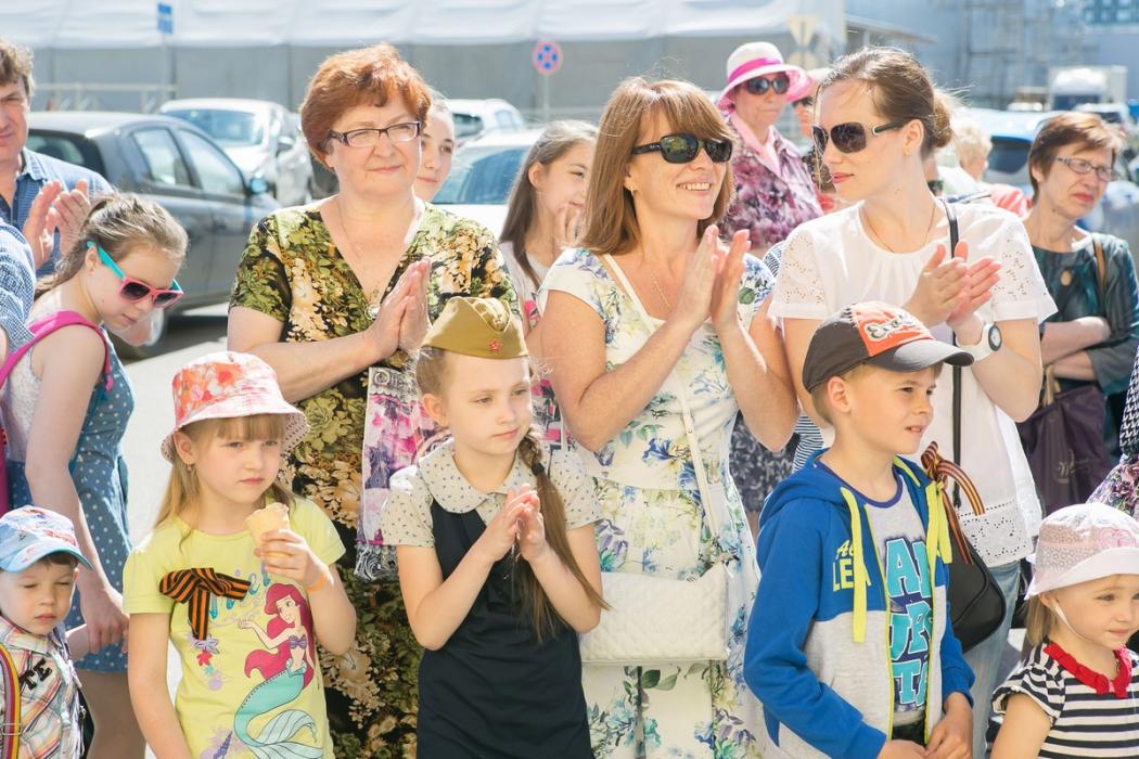Праздник у ТРК «Акваполис», посвященный Дню Победы