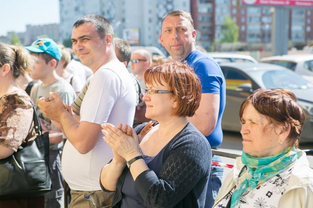 Праздник у ТРК «Акваполис», посвященный Дню Победы