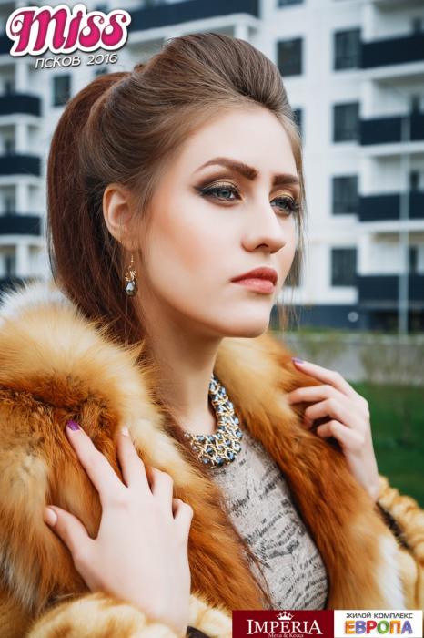 Фотосессия участниц «Мисс Псков 2016» в ЖК «Европа»