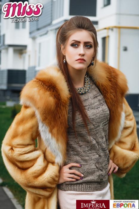 Фотосессия участниц «Мисс Псков 2016» в ЖК «Европа»