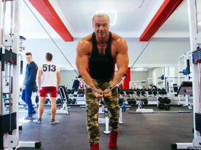 Семикратный Чемпион России открыл новый спортивный клуб FORA GYM в Пскове. Фото: Александр Сидоренко