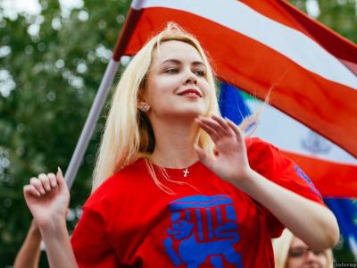 1 сентября в Университетском сквере. Фото: Александр Сидоренко
