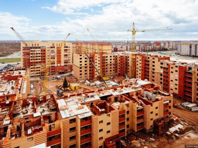Вид на Запсковье с крыш новостроек. Фото: Александр Сидоренко