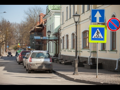 Фонари в Музейном переулке 