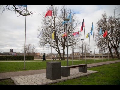 Сквер породнённых городов