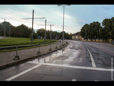 Велодорожка в Таллине (Эстония)