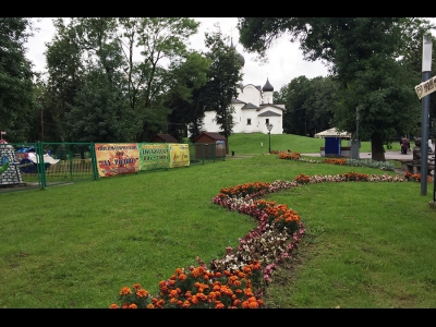 Клумба в Детском парке