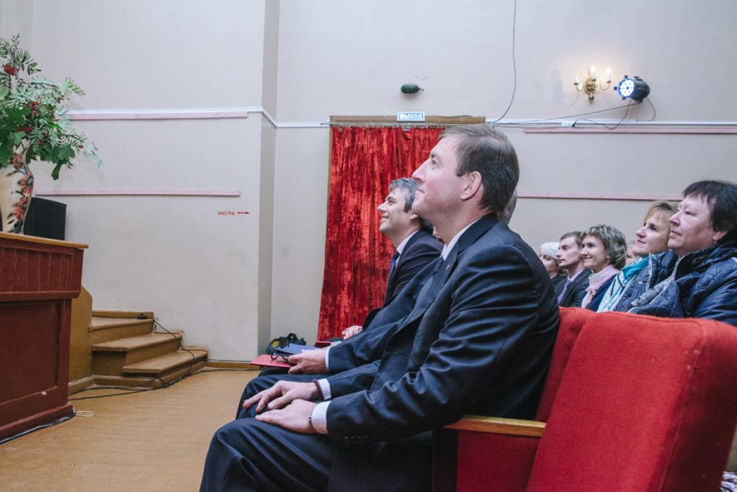 Инаугурация главы Палкинского района Евгения Седова