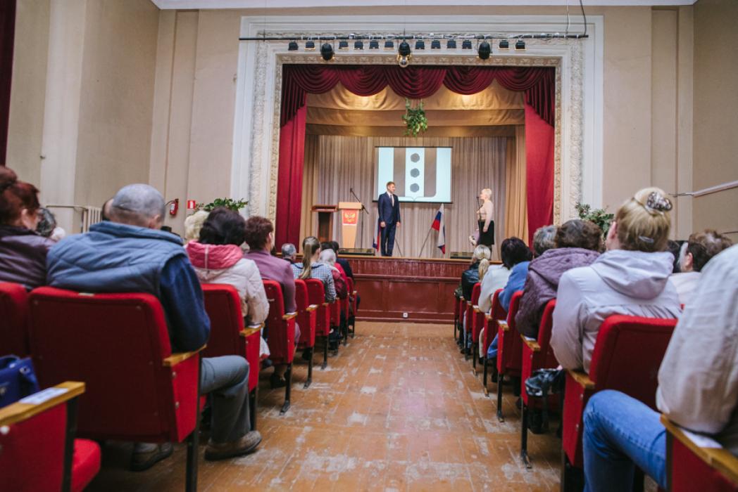 Инаугурация главы Палкинского района Евгения Седова