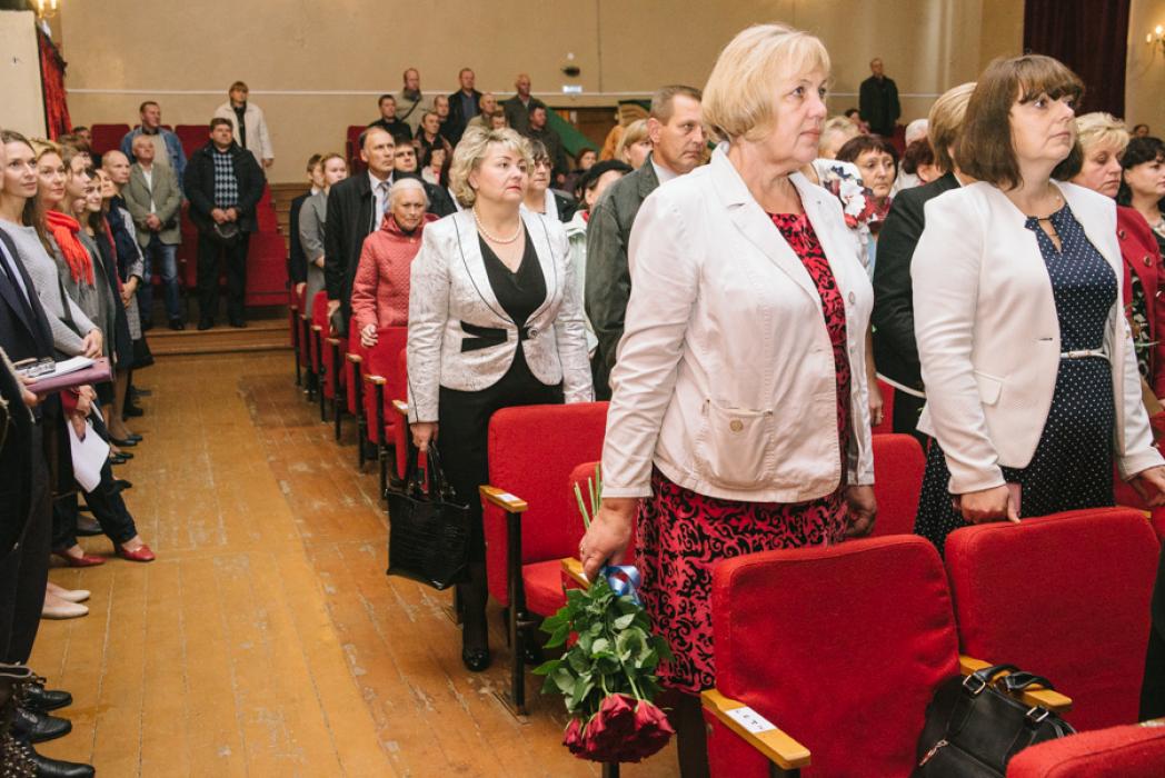 Инаугурация главы Палкинского района Евгения Седова