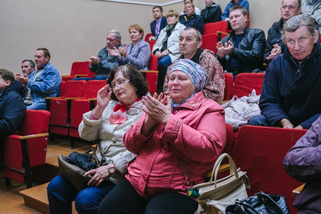 Инаугурация главы Палкинского района Евгения Седова