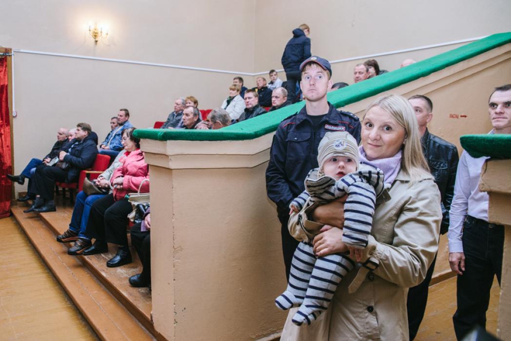 Инаугурация главы Палкинского района Евгения Седова