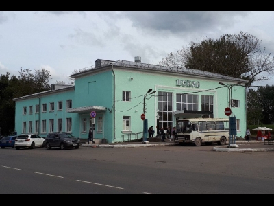 Современный вид автовокзала