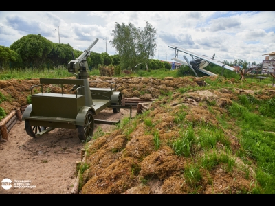 Зенитная пушка 1914-1915 гг
