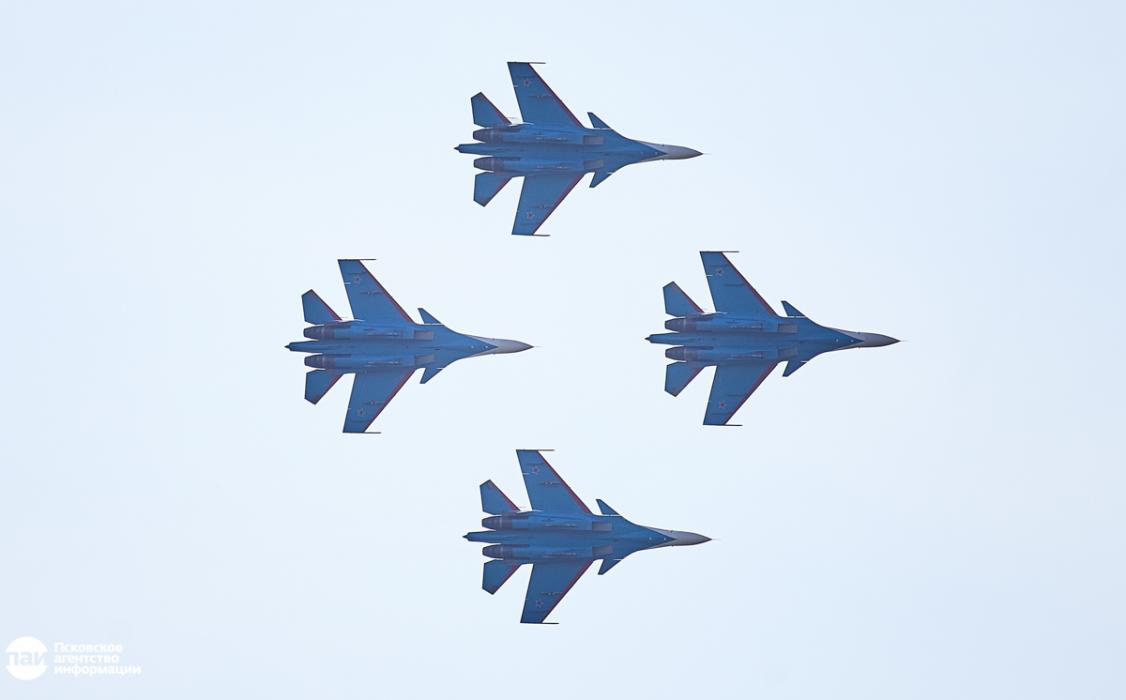 Репетиция выступления «Русских витязей»