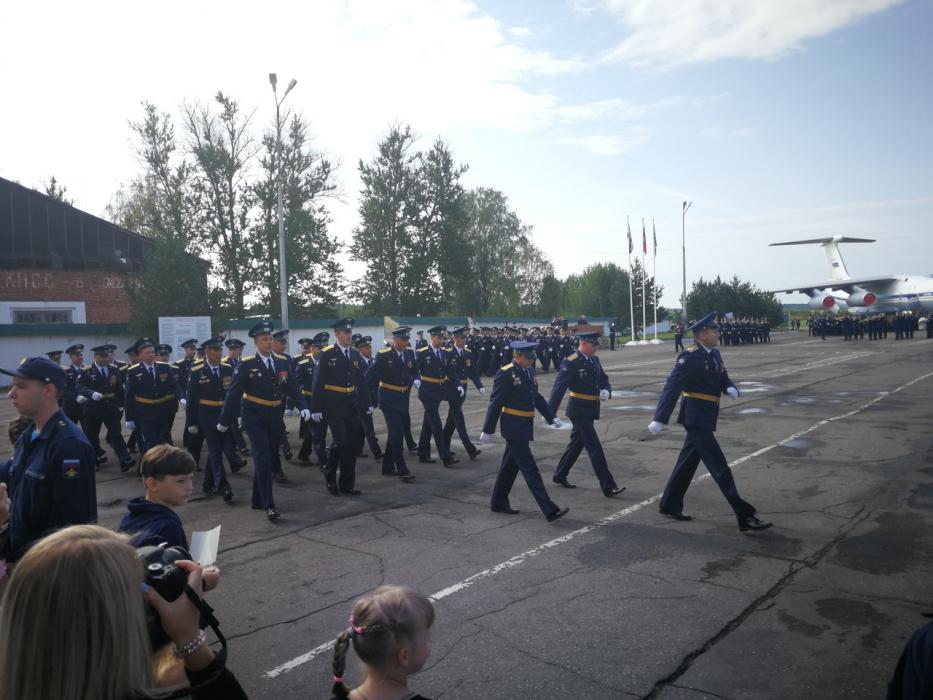 Торжественный митинг, посвященный 106-й годовщине образования Военно-воздушных сил России.