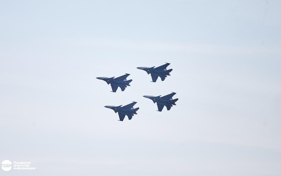 Репетиция выступления «Русских витязей»