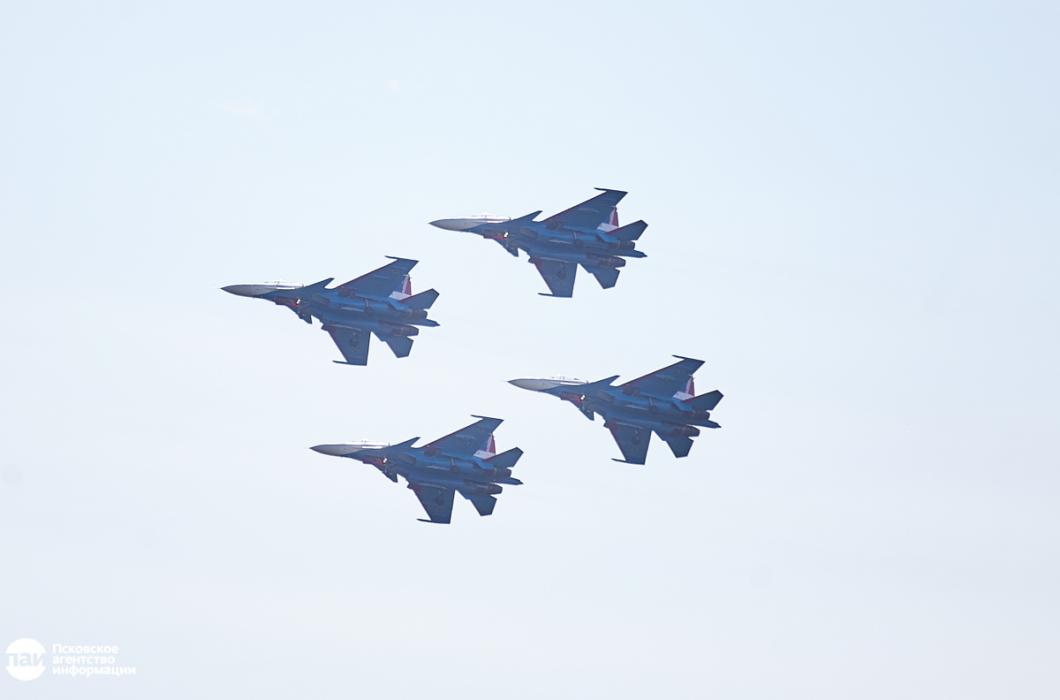 Репетиция выступления «Русских витязей»