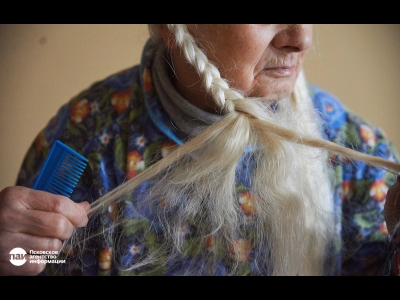 Психиатрическая больница в Богданово. Геронтологическое отделение. Фотография из цикла авторских статей «Трудовая книжка». Фото: Дарья Хваткова