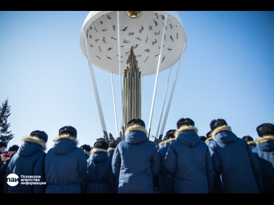 Митинг, посвященный памяти десантников 6-й роты. Фото: Дарья Хваткова